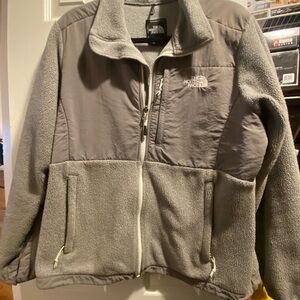 The North Face Two-Tone Gray Fleece Jacket